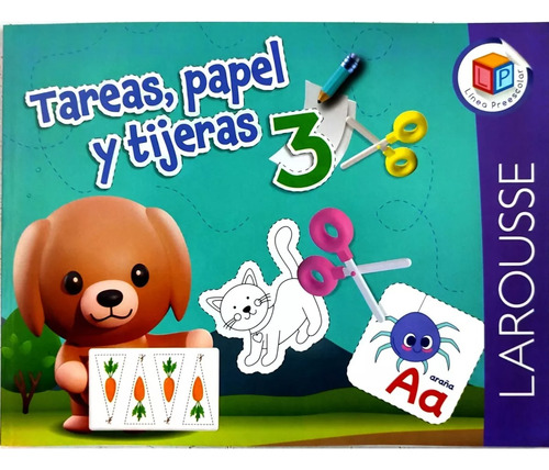 Tareas, Papel Y Tijeras 3 / Preescolar / Larousse