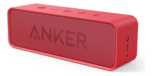 Altavoz Portátil Anker A3102 Bluetooth 5.0 Ipx5 Rojo