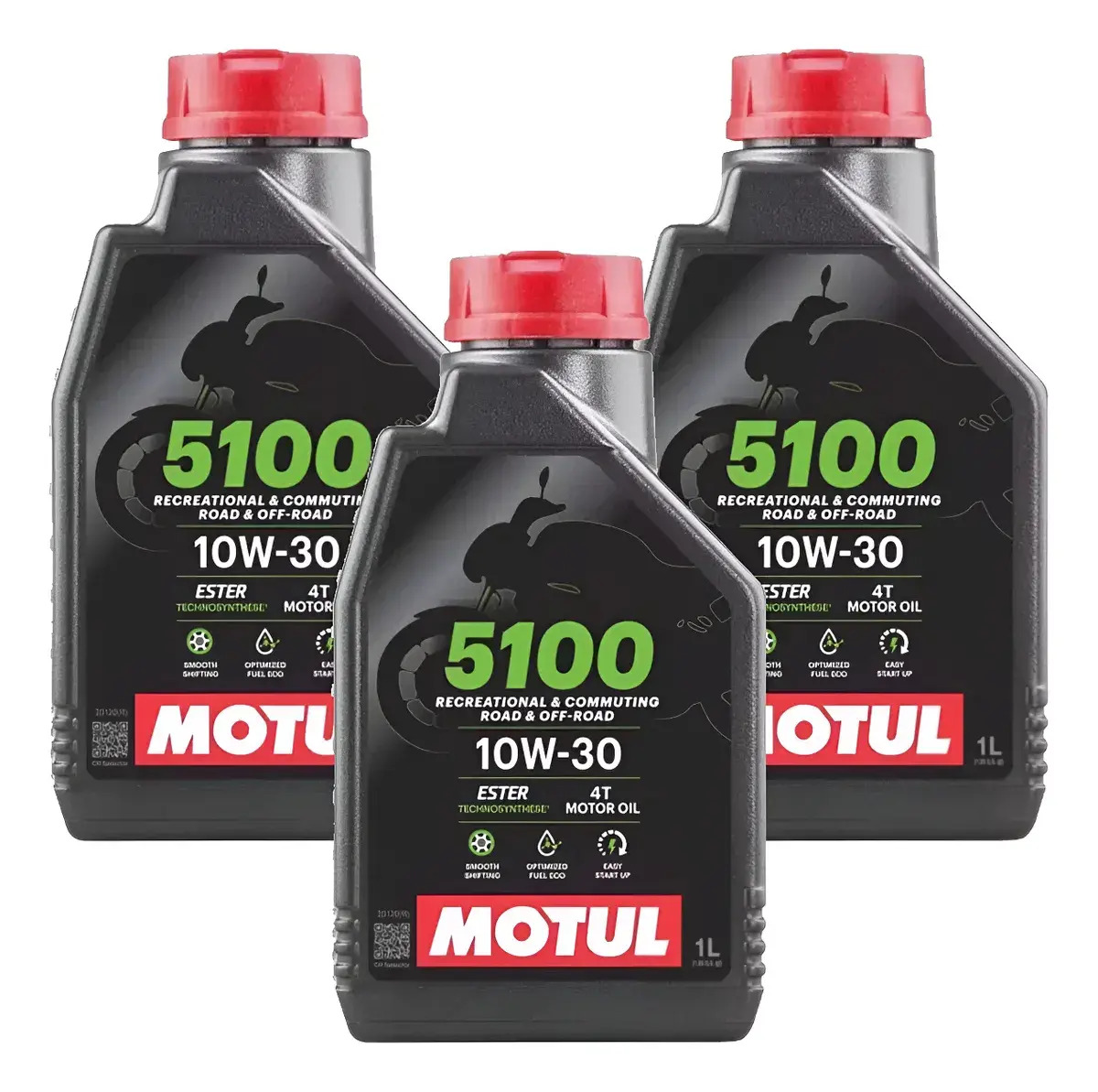 Kit Óleo Motul 5100 10w30 4t 3 Litros Motul