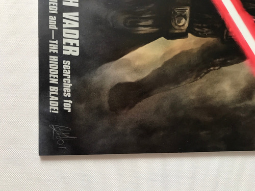 Darth Vader Purge #1 The Hidden Blade Star Wars Dark Horse (Usado)