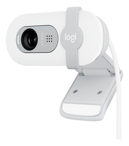 Logitech Brio 100, Webcam Full Hd 1080p / Rightlight 2, Wht