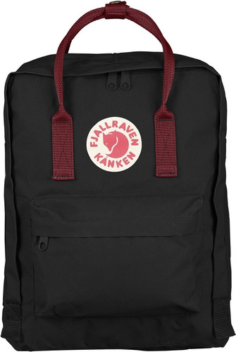 Kanken Classic Mochila Fjallraven Orig Nueva Negra Ox Red