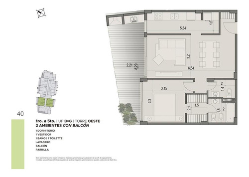 Imagen 4 de 30 de Venta. Departamento De 2 Ambientes Con Balcon, Cochera Y Baulera. Torres Cristal, Nordelta
