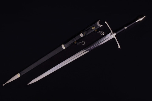 Imagen 1 de 7 de Espada Señor De Los Anillos Aragorn Montaraz + Cuchillo