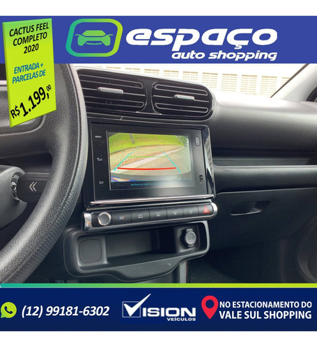 Imagem 10 de 10 de Citroën C4 Cactus 1.6 Vti 120 Flex Feel Eat6