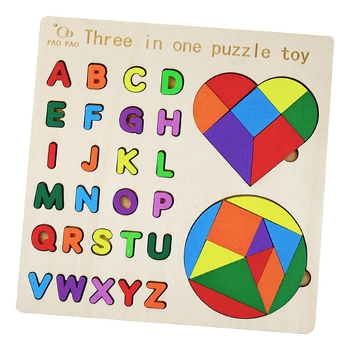 Montessori Conjunto De Brinquedos Quebra-cabeça Prático