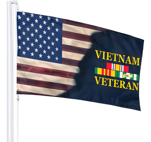 Bandera Del Día De Vietnam Veterano De Vietnam De 3 X 5 Pies