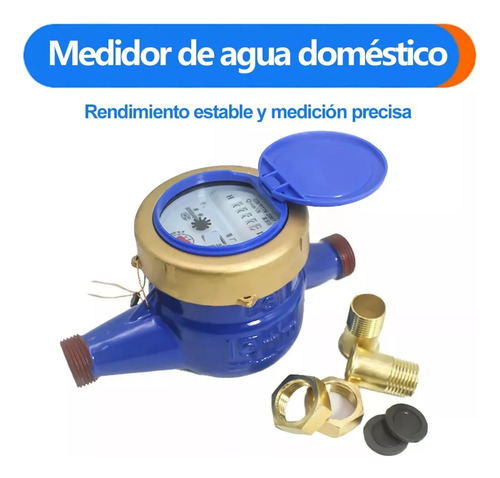 Medidor De Agua Potable Medidor De Agua 1/2 Chorro Único