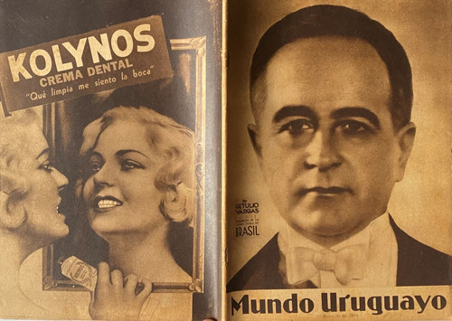 Mundo Uruguayo N°840 Nacional Con Fausto Dos Santos 1935