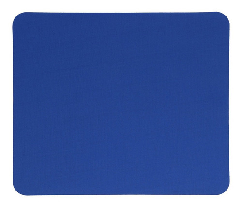 Mousepad De Poliéster Color Azul Diseño Impreso Liso