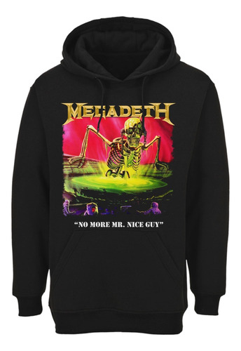 Poleron Megadeth No More Mr Nice Guy Metal Abominatron