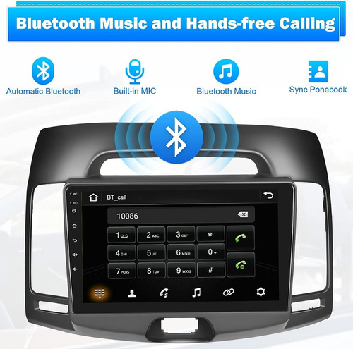 // 2007-10 Hyundai Elantra Radio Android 2+32g+carplay+ahd