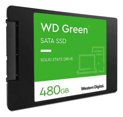 Disco Duro Ssd Solido 480gb Wd Green Sata Iii 2.5  7mm 545mb