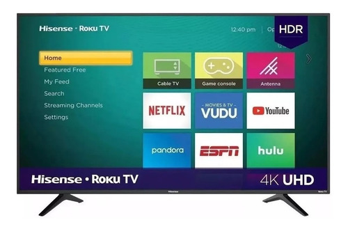Imagen 1 de 1 de Smart Tv Hisense Full Hd Led 40 Pulgadas 40h4030f