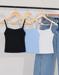 Kit 3 Regatinhas Femininas Suplex Forro Duplo Básica