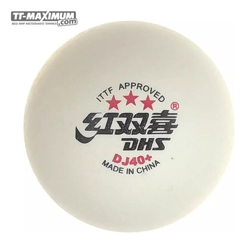 Set 6 Pelotas Ping Pong Dj40+ Wtt Nuevo Original Dhs