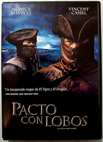 Pacto Con Lobos Dvd Original Mónica Bellucci 