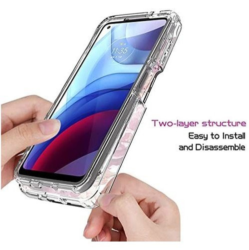 Vavies Funda Para Moto G Power 2021 Funda, Xt2117-4 Funda Co
