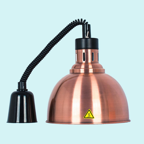 Lámpara De Calor Retráctil Colgante, Luz Bronce