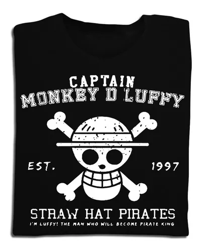 Camiseta One Piece Captain Monkey Luffy