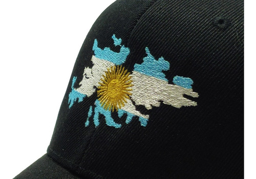 Imagen 2 de 6 de Gorra Islas Malvinas Bandera Bordadas Con Copa Tipo F1