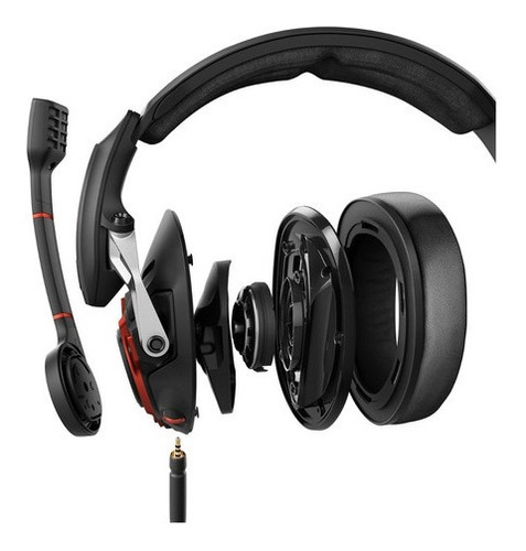 Imagen 8 de 8 de Auricular Epos/sennheiser Gsp 600 Con Micrófono Negro