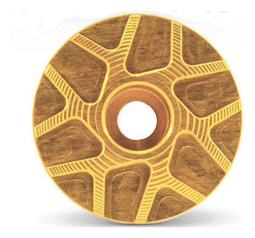 Tapa De Poste De Dirección Y Potencia Garbaruk Alumino Color Dorado