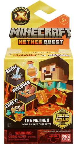 Treasure X Minecraft Nether Quest Mina Y Craftea