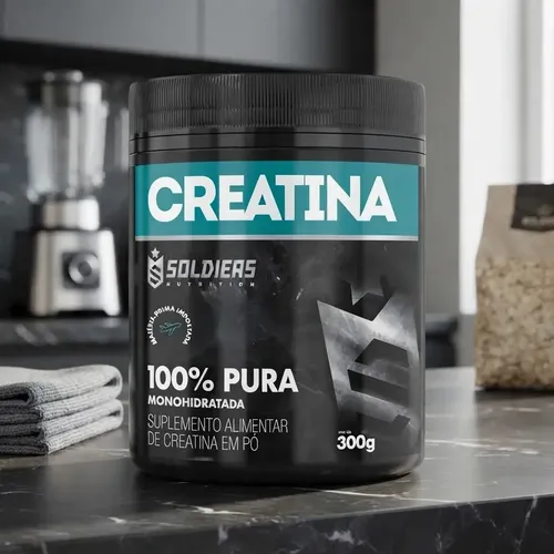 Creatina 300g Suplemento Monohidratada em pó 100% Pura -