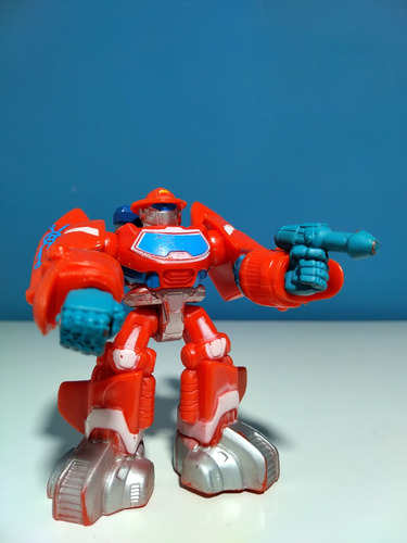 Juguete Muñeco Transformers Rescue Bot Academy Chase (Usado)