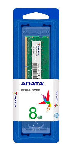 Imagen 1 de 4 de Memoria Ram Para Portatil O Aio 8gb Ddr4 3200 Mhz Adata