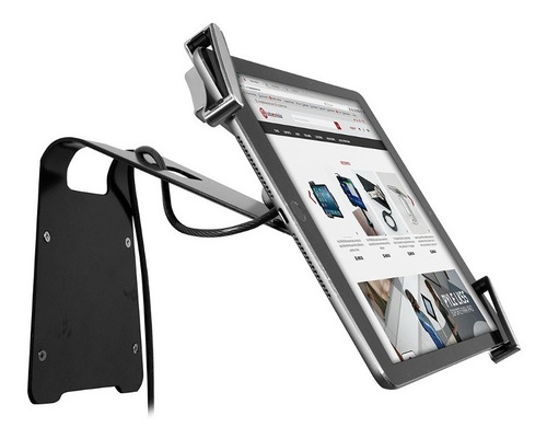 Base Soporte Seguridad Robo Para iPad Instalación Pared Muro