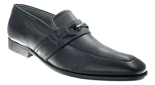 Mocasin Caballero Franco Cuadra 0x1riri Negro Cuotas sin inter s