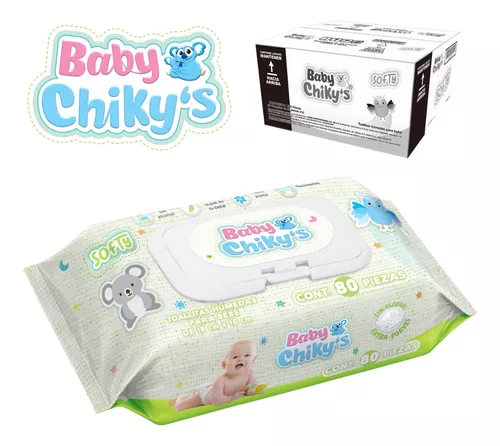 Toallitas Humedas Baby Chikys Caja Con 960 Pzs 12 Pack.