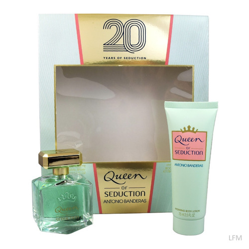 Set Queen Of Seduction 20 Years 2pz 80ml Edt Spray - Mujer