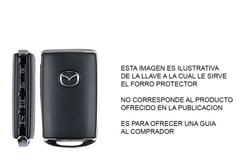 Forro Protector En Cuero Llave Proximidad Mazda 3 2 Mod 2020