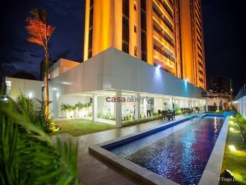 Imagem 2 de 14 de Apartamento Com 3 Dormitórios À Venda, 103 M² Por R$ 661.164,00 - Petrópolis - Natal/rn - Ap0054