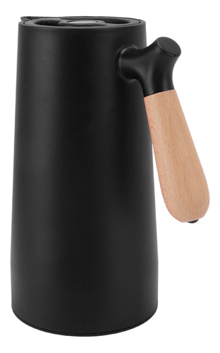 Jarra Térmica Para Café De 1 Litro Con Mango De Madera