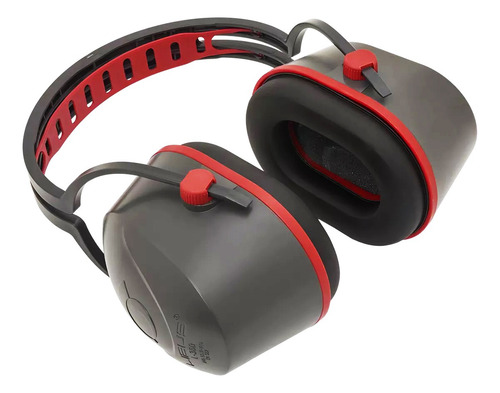 Protector Auditivo Libus Mod. L-360 De Copa Ajustable 50009 Rojo