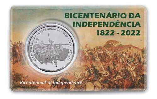 2 Reais Bicentenário Da Independência - Cuproníquel!