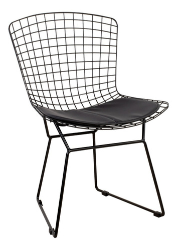 Silla Bertoia Metal Negro