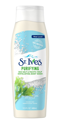 Body Wash Purificador St. Ives 13.5 Onzas Sal Marina