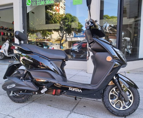 Imagen 14 de 15 de Moto Sunra Eléctrica Leo 2000w Batería De Gel Okm Ahora18 V