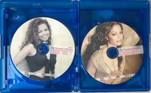 Bluray Duplo Janet Jackson The Collection Frete Grátis