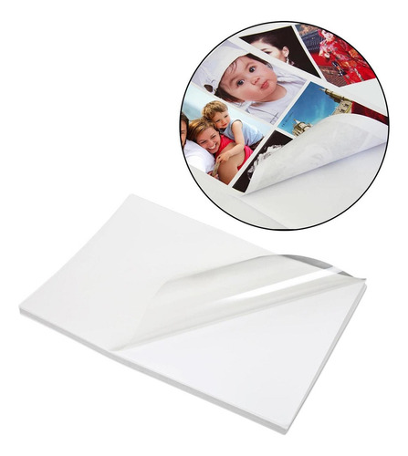 Papel De Calcomanía Para Impresora De Transparencia 25pcs