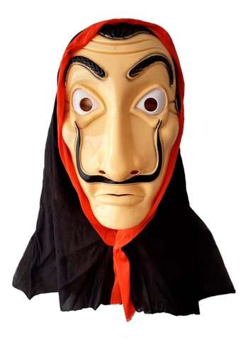 Mascara Dalí Casa Papel Capucha Halloween Decoración