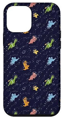 Funda Para iPhone 12 Mini Dinosaurs In Space Undefined-02