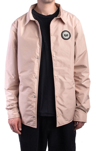 Imagen 2 de 7 de Campera Woodoo Coach Jacket Marplatizada - Kaki