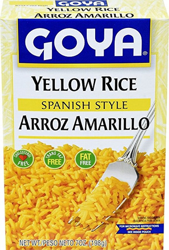 Goya Foods Amarillo Mezcla De Arroz, 7 Oz