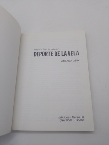 Deporte De La Vela Roland Denk (Usado)